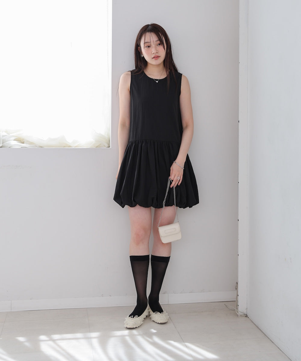 ノースリーブバルーンチュニック