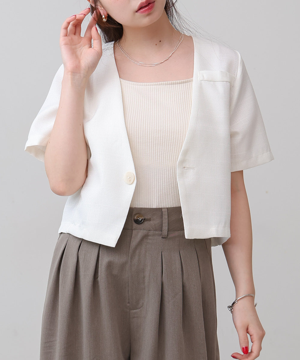 サマーツイードジャケット