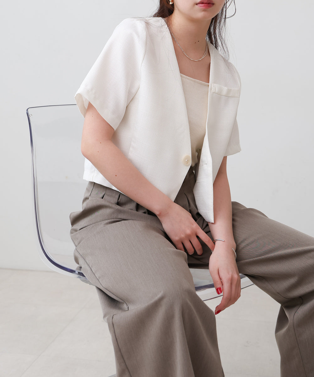 サマーツイードジャケット