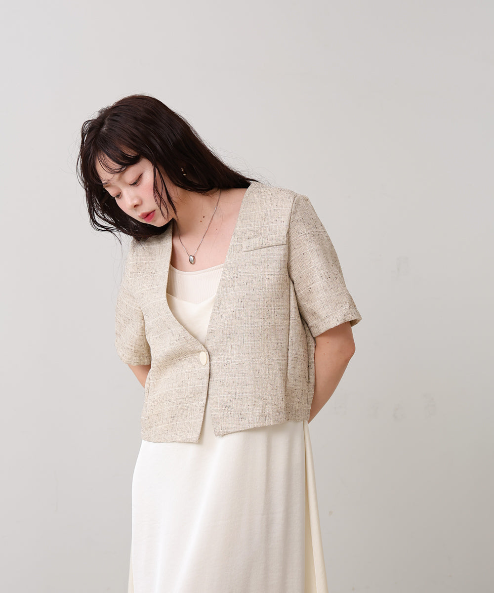 サマーツイードジャケット