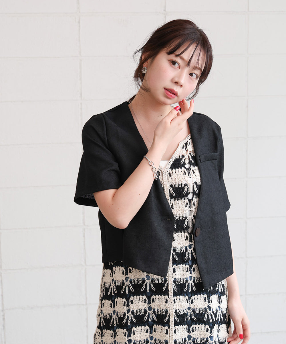 サマーツイードジャケット