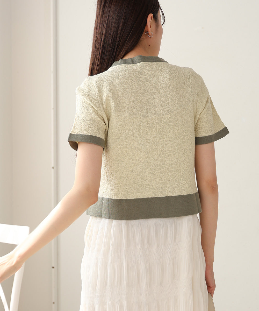 リンガーニットTシャツ