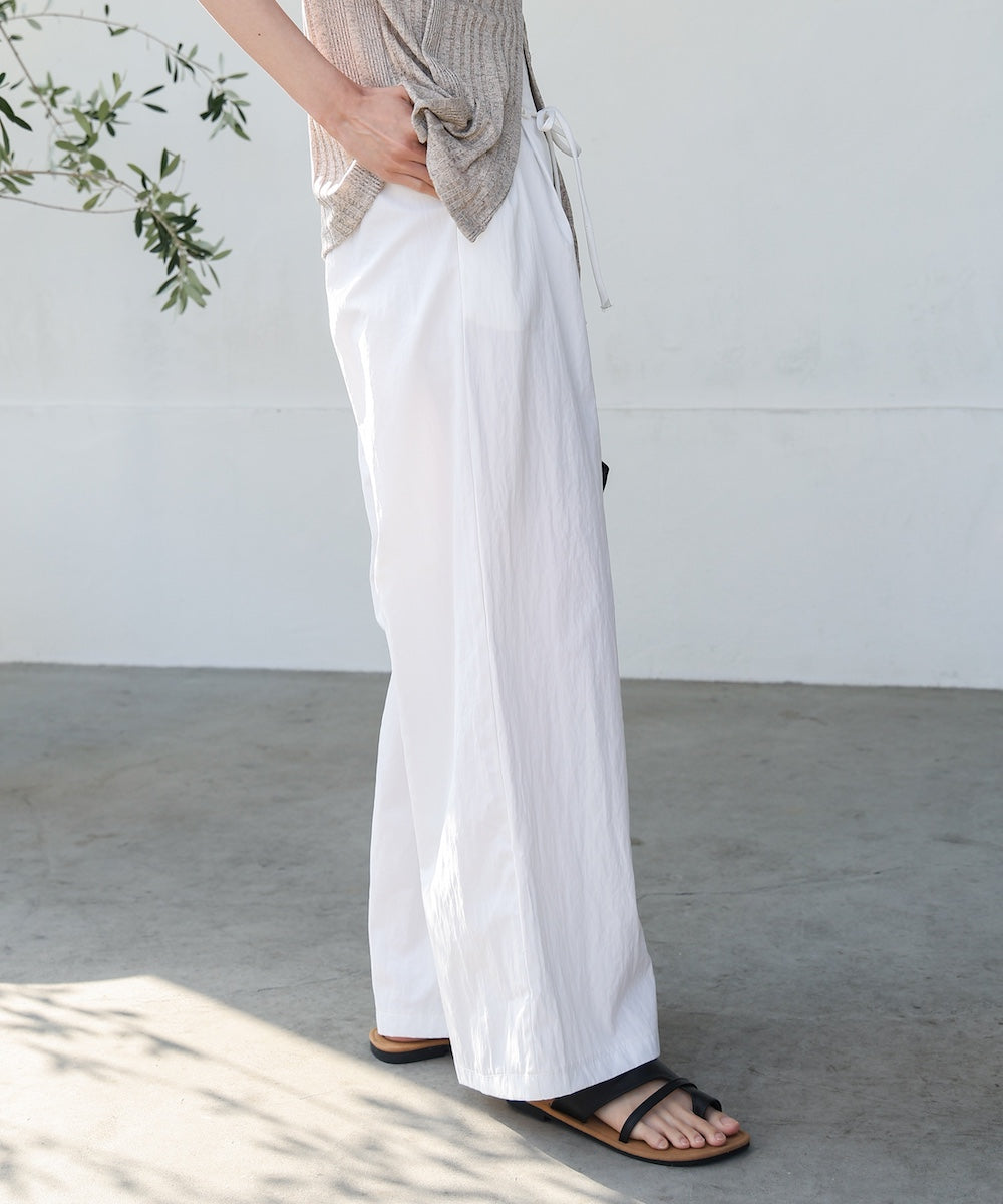 【S・Mサイズ展開】ダブルタクウエストデザインパンツ