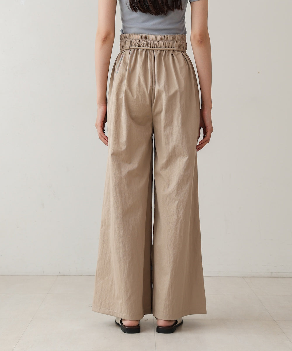 【S・Mサイズ展開】ダブルタクウエストデザインパンツ