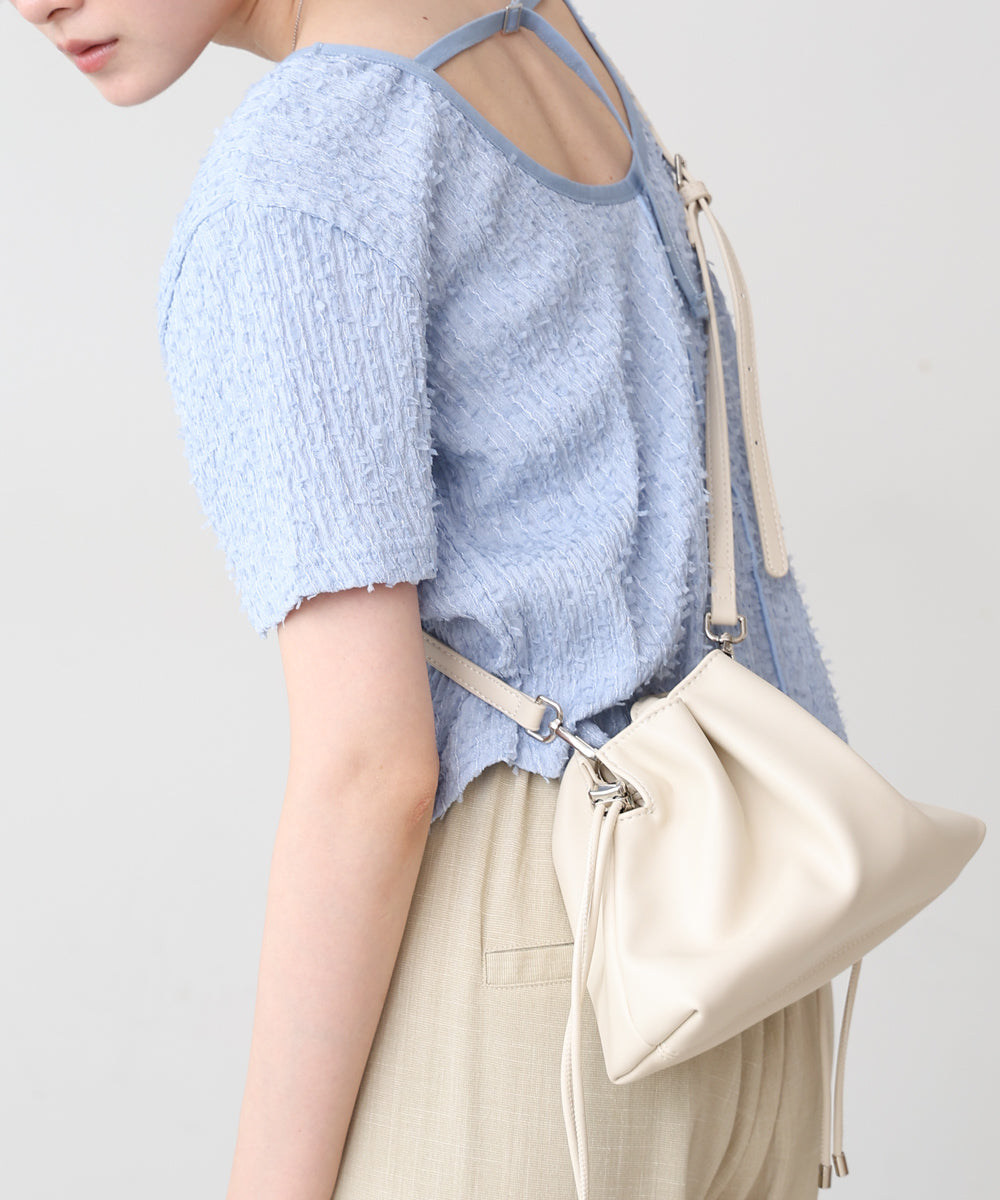 巾着ショルダーバッグ