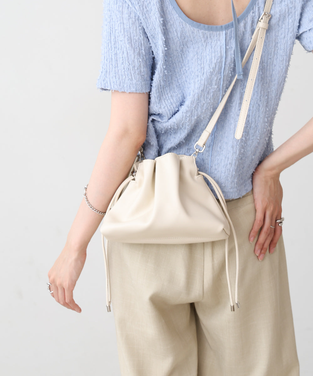 巾着ショルダーバッグ