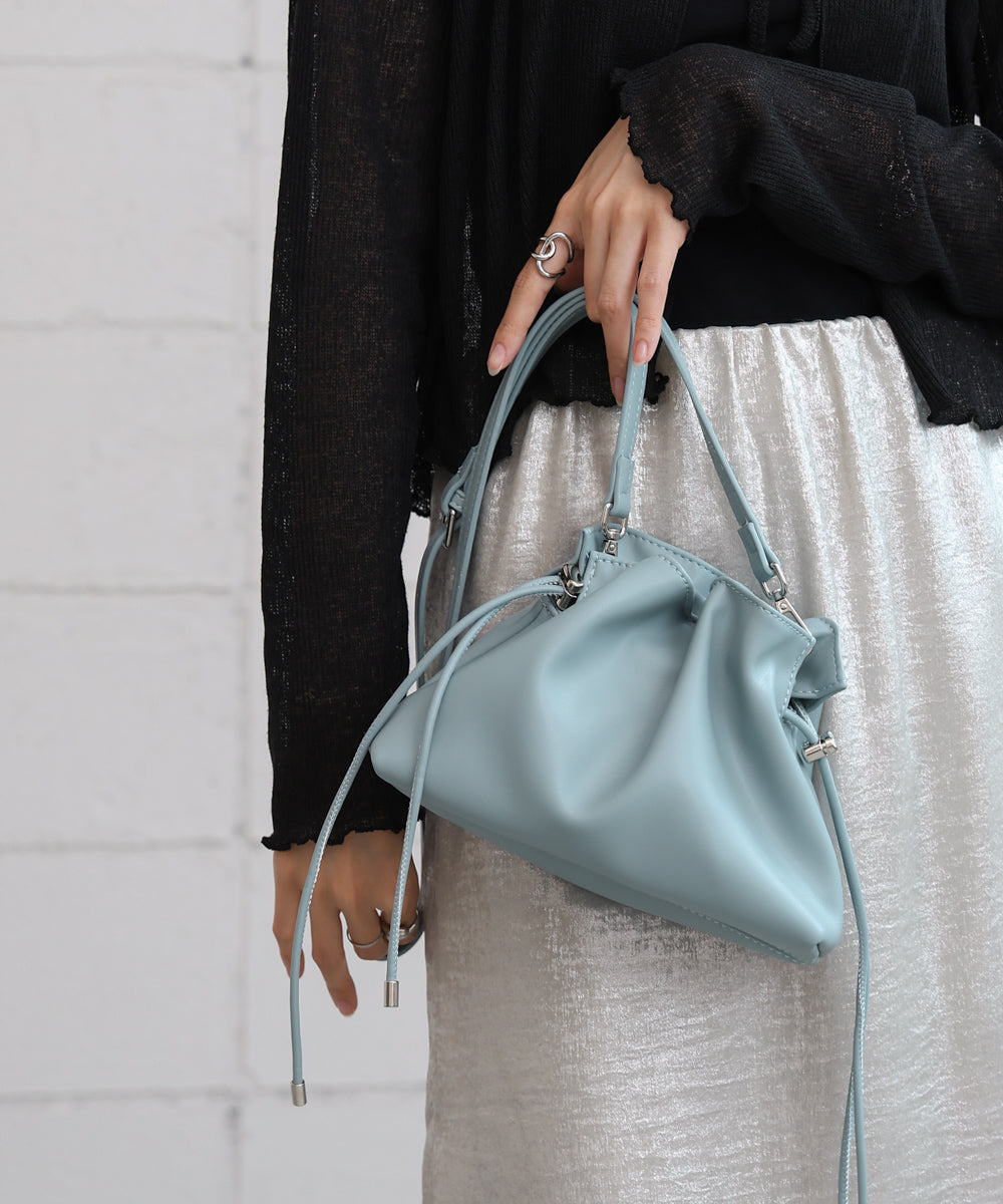 巾着ショルダーバッグ