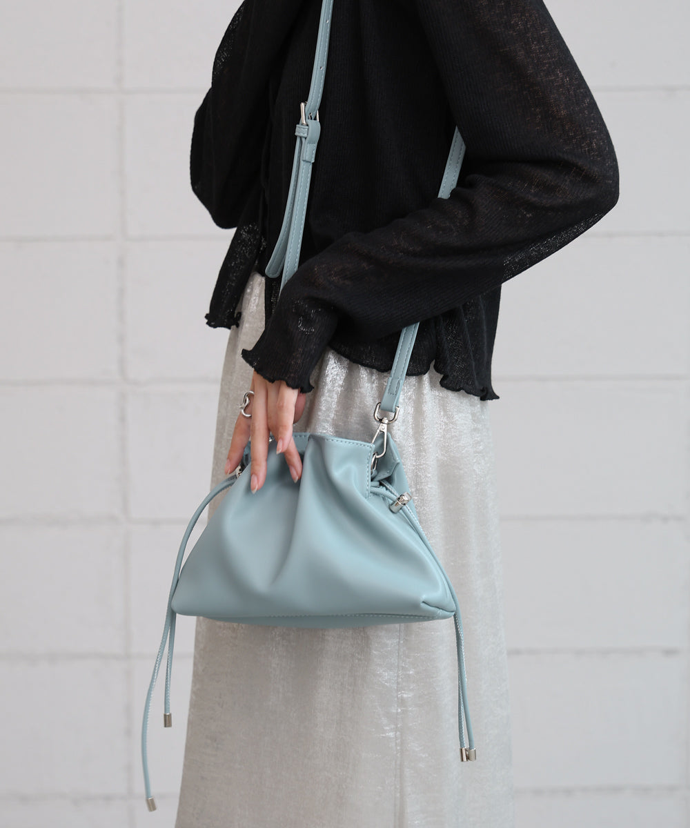 巾着ショルダーバッグ