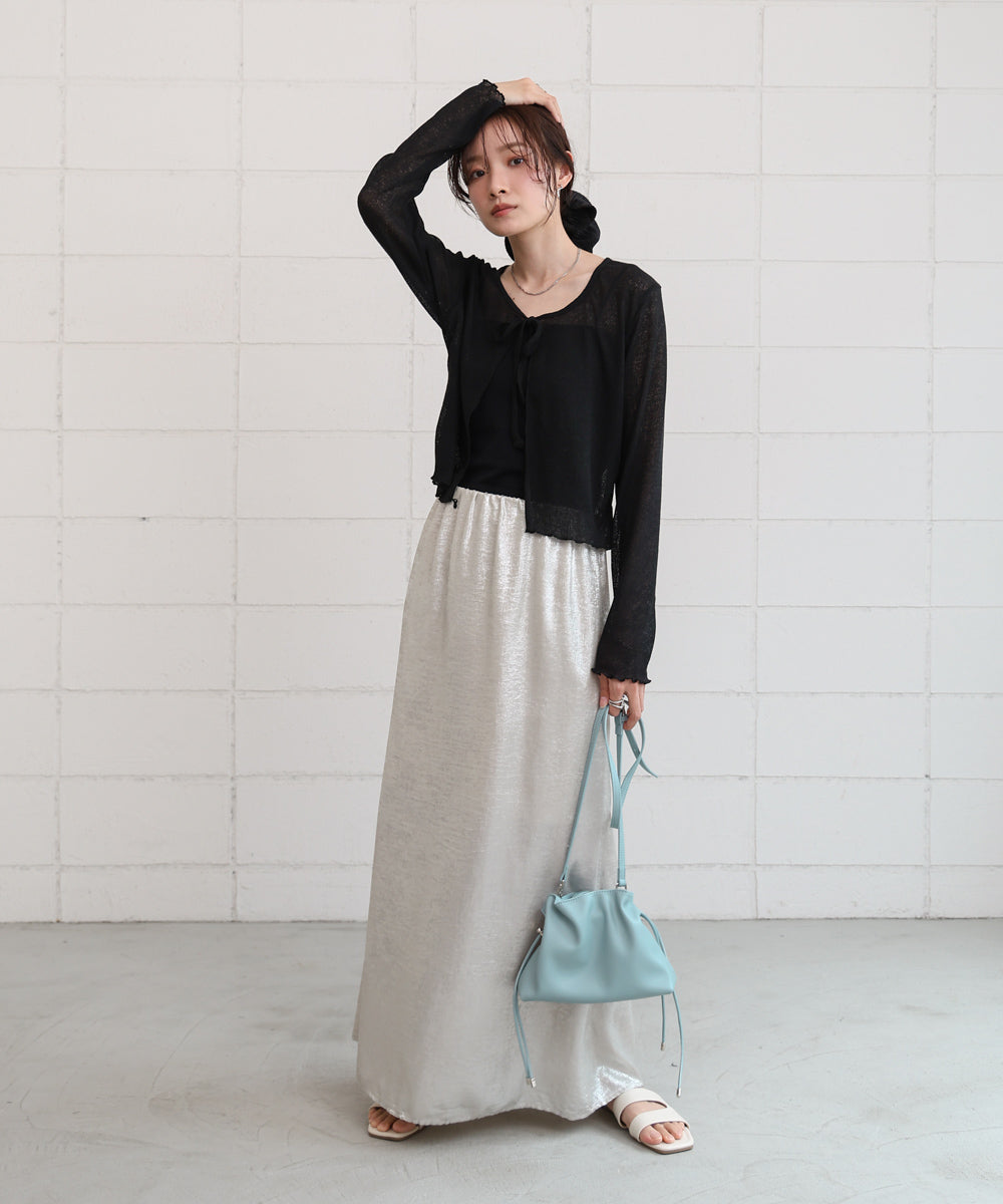 巾着ショルダーバッグ