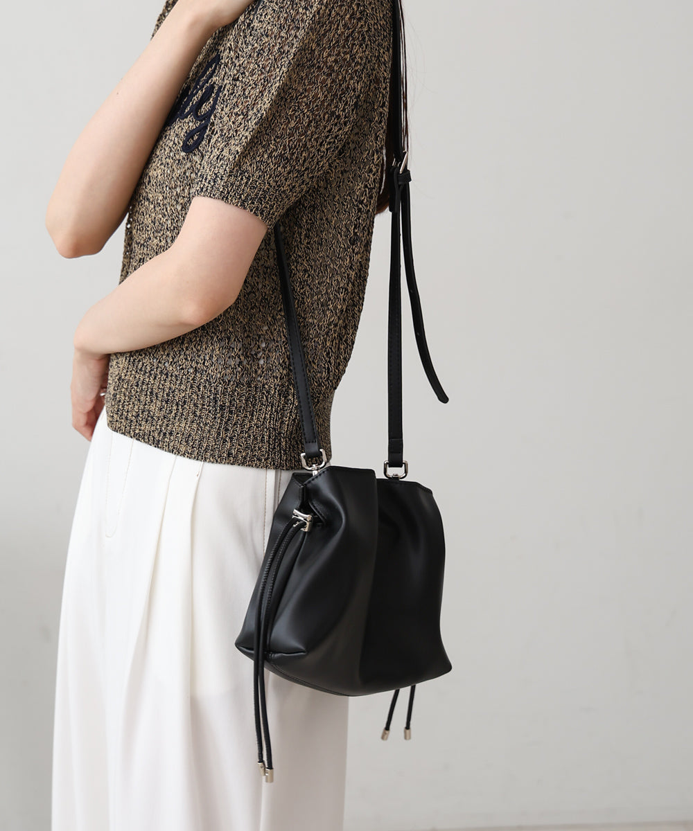 巾着ショルダーバッグ