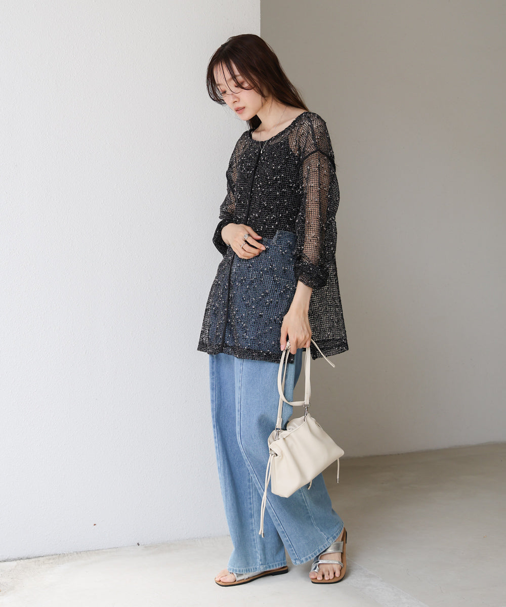 巾着ショルダーバッグ