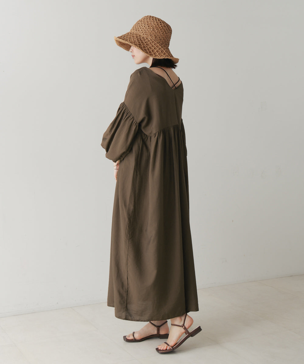 【WEB限定】袖バルーンワンピース
