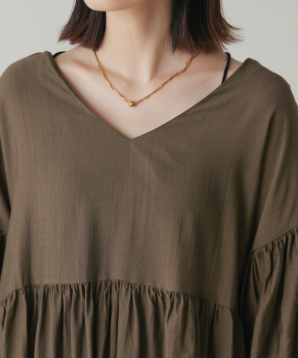 【WEB限定】袖バルーンワンピース
