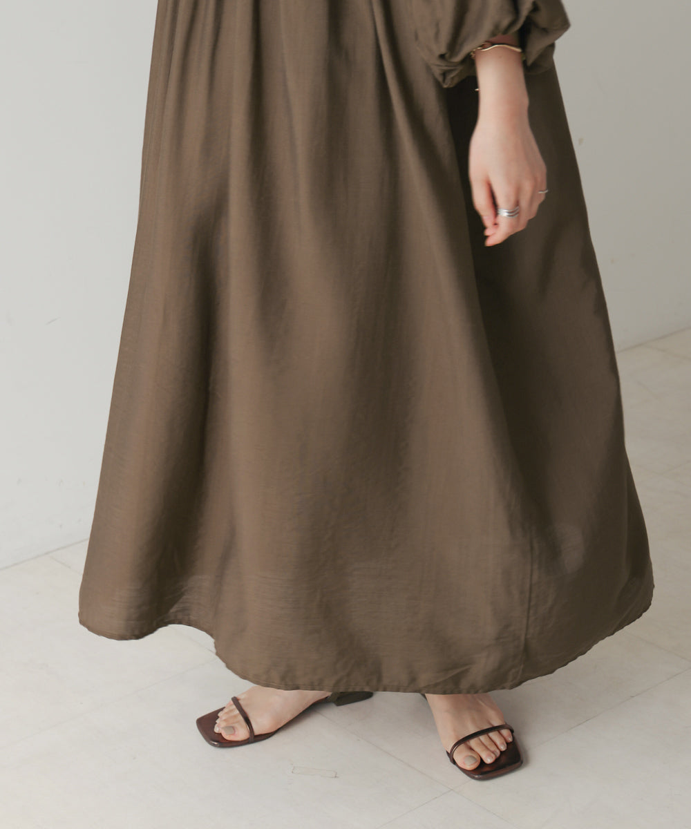 【WEB限定】袖バルーンワンピース