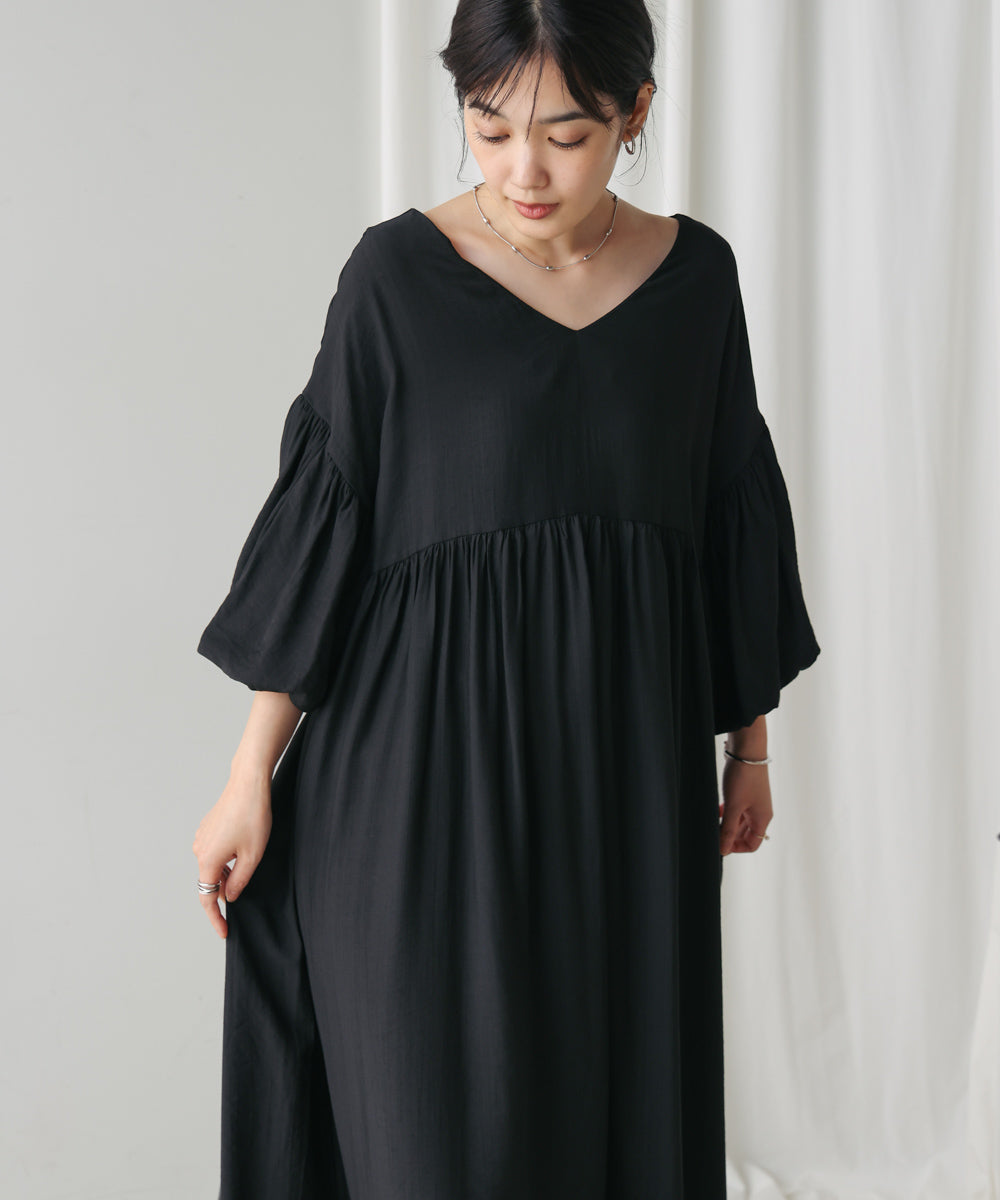 【WEB限定】袖バルーンワンピース