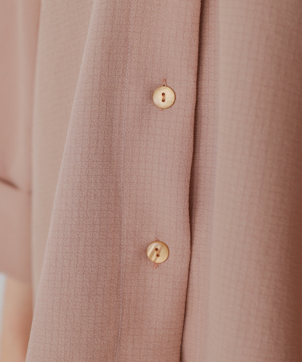 スキッパーシャツブラウス