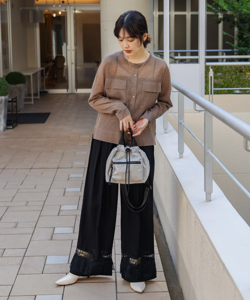 メタリックトートバッグ