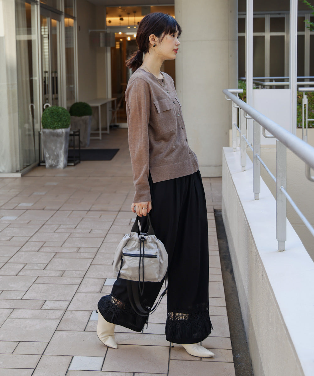 メタリックトートバッグ