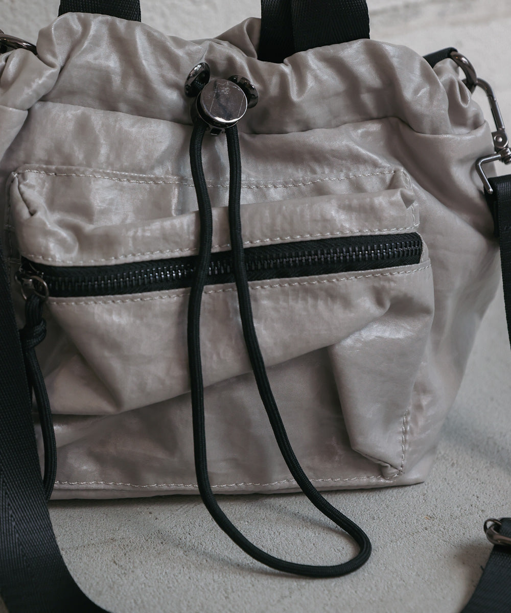 メタリックトートバッグ