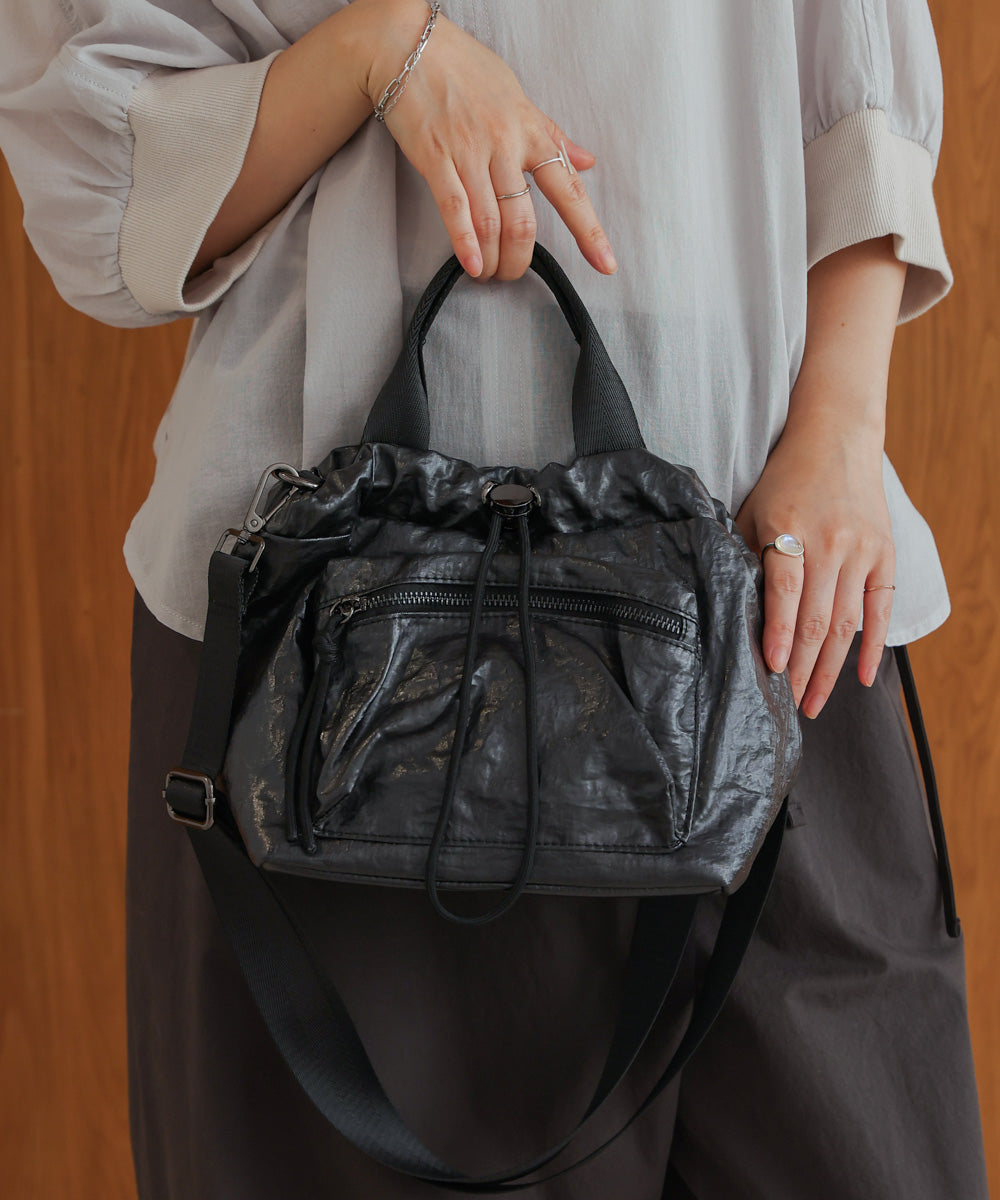 メタリックトートバッグ