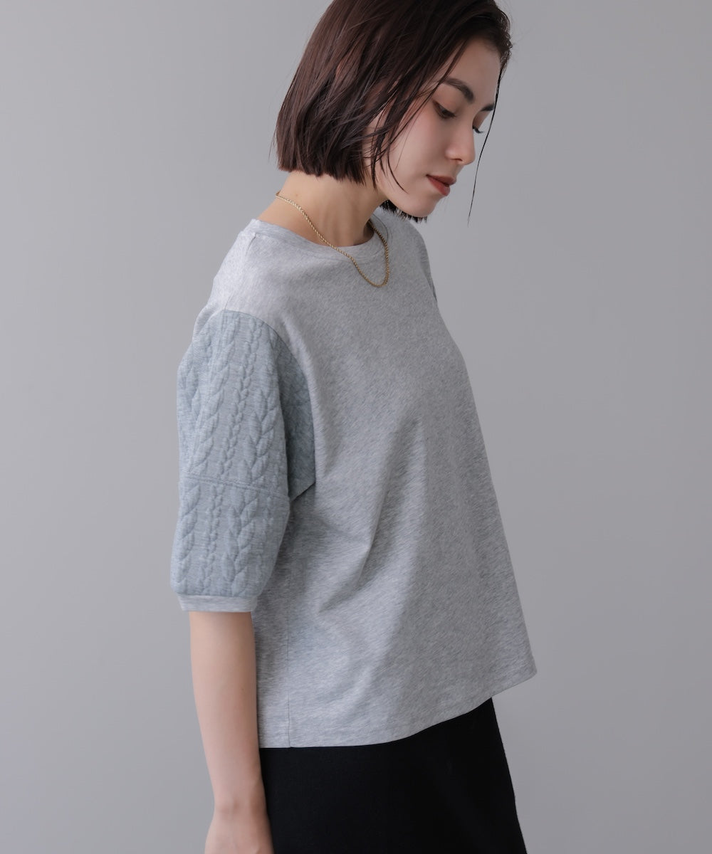 ブークレスリーブプルオーバー