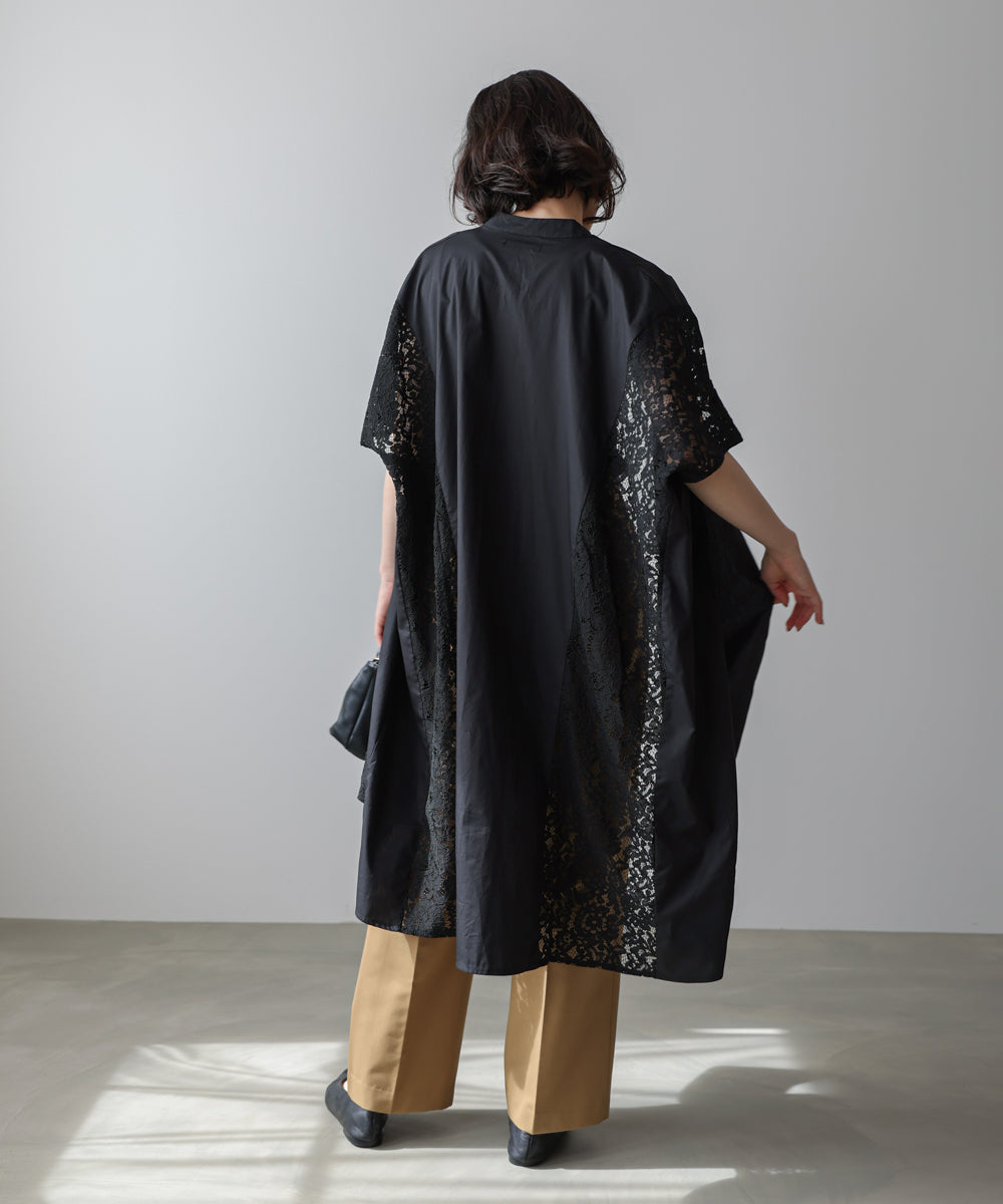 ストレートレースチュニック