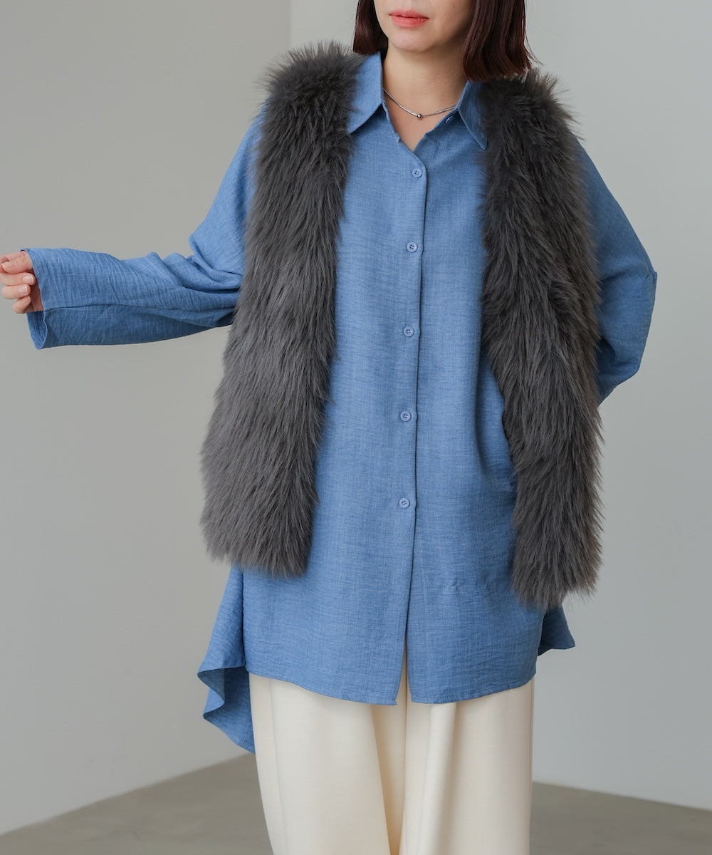 ドルマンシャツチュニック