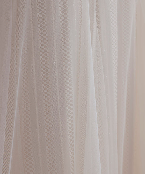 ラインチュールギャザースカート