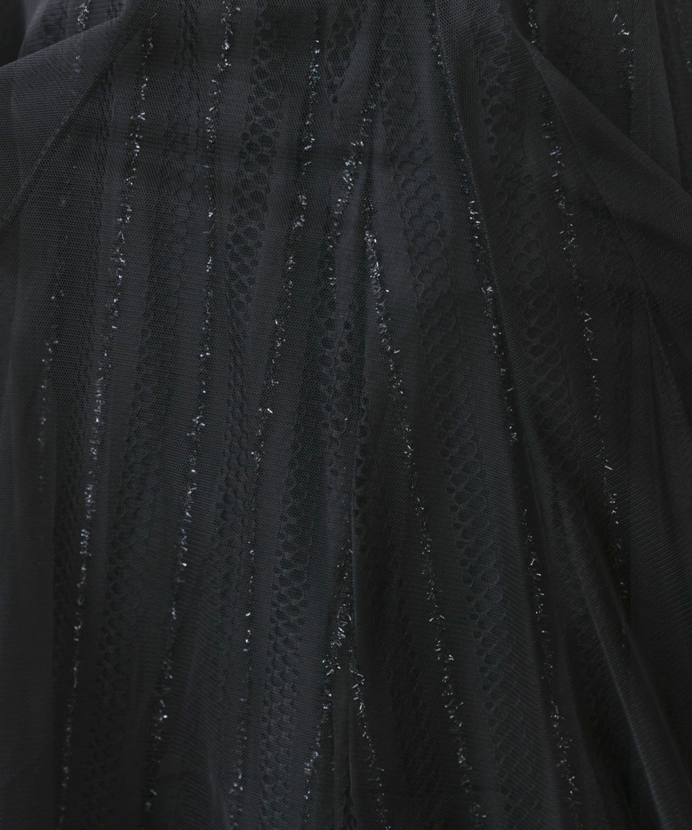 ラインチュールギャザースカート