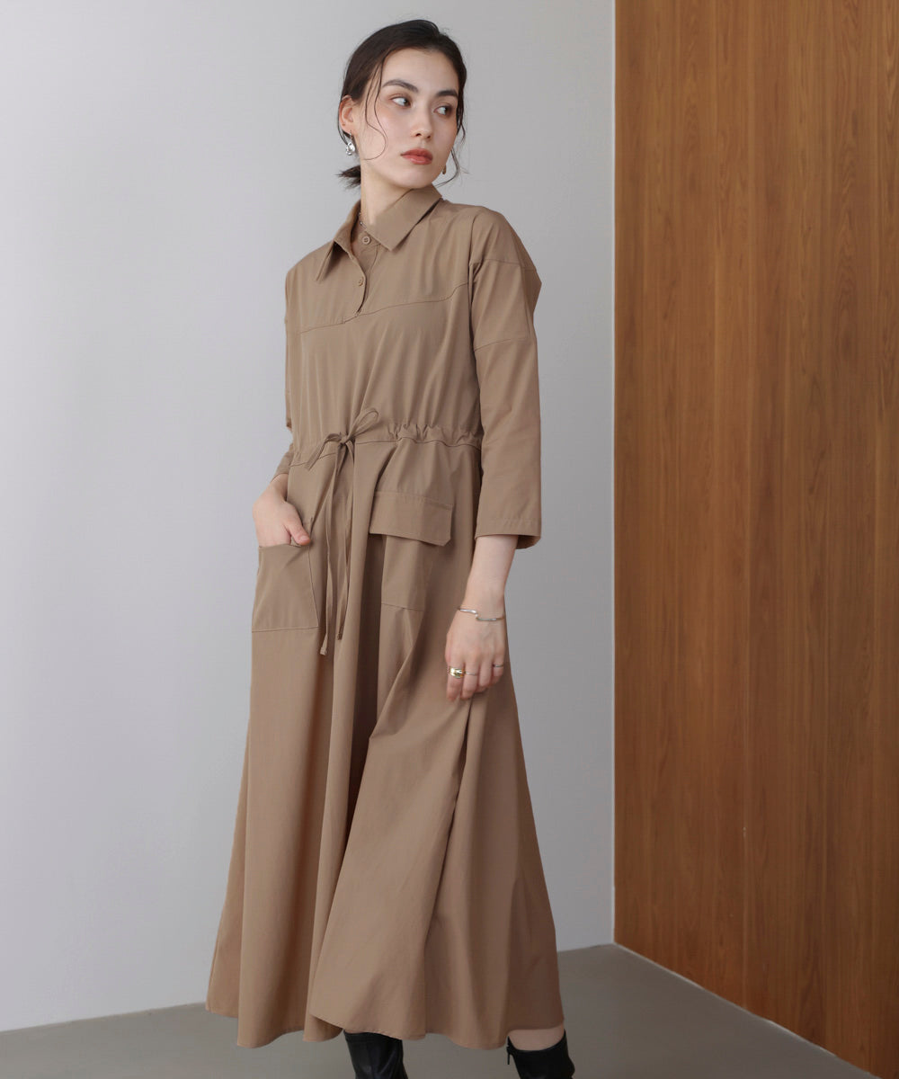 ストレッチミニマルワンピース