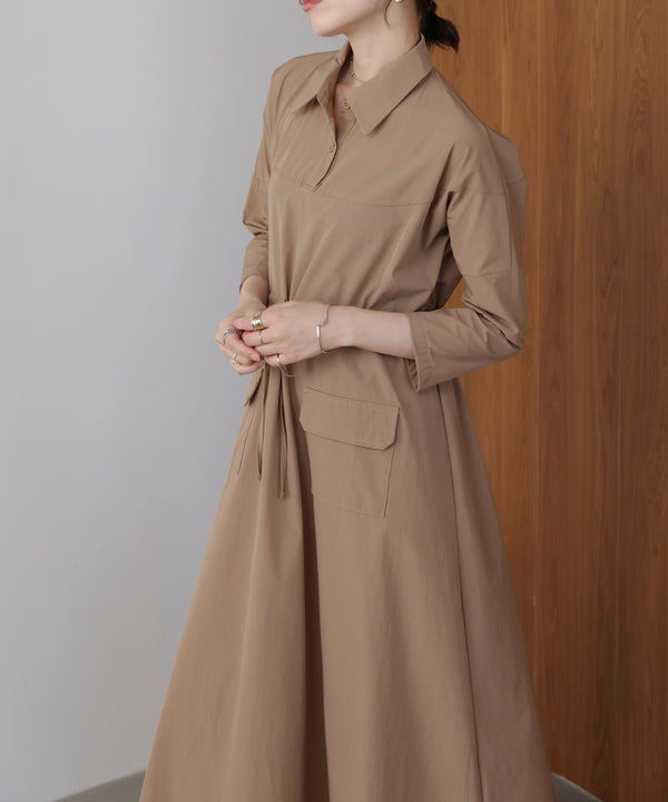 ストレッチミニマルワンピース