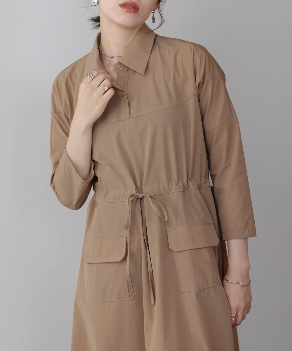 ストレッチミニマルワンピース