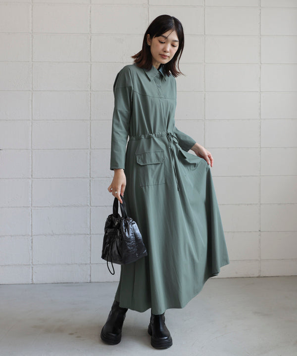 ストレッチミニマルワンピース