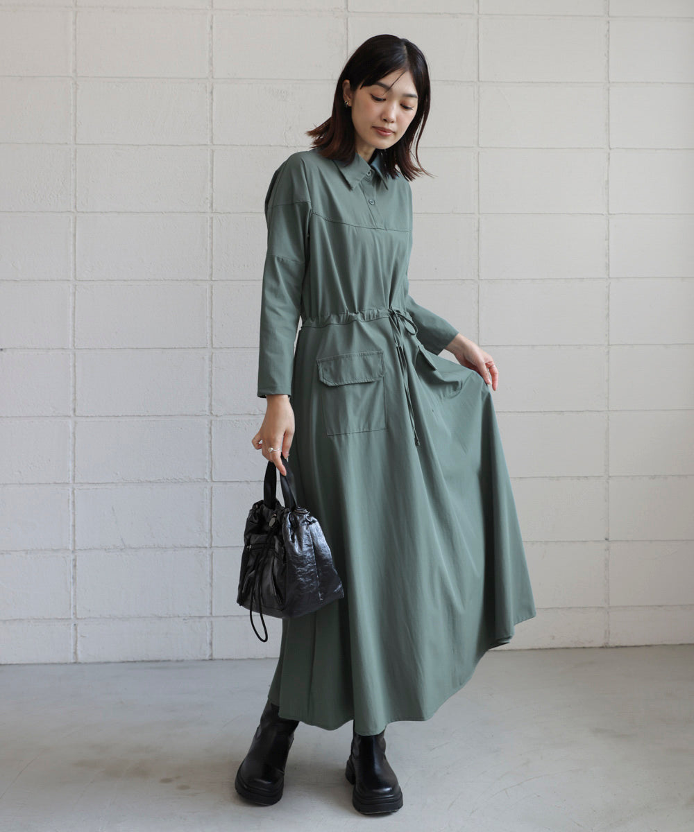 ストレッチミニマルワンピース