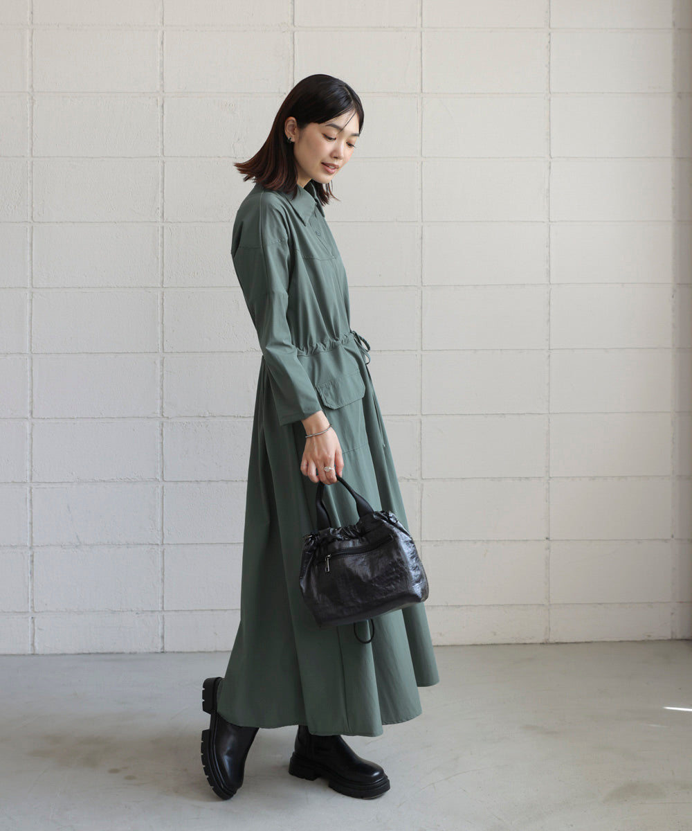 ストレッチミニマルワンピース