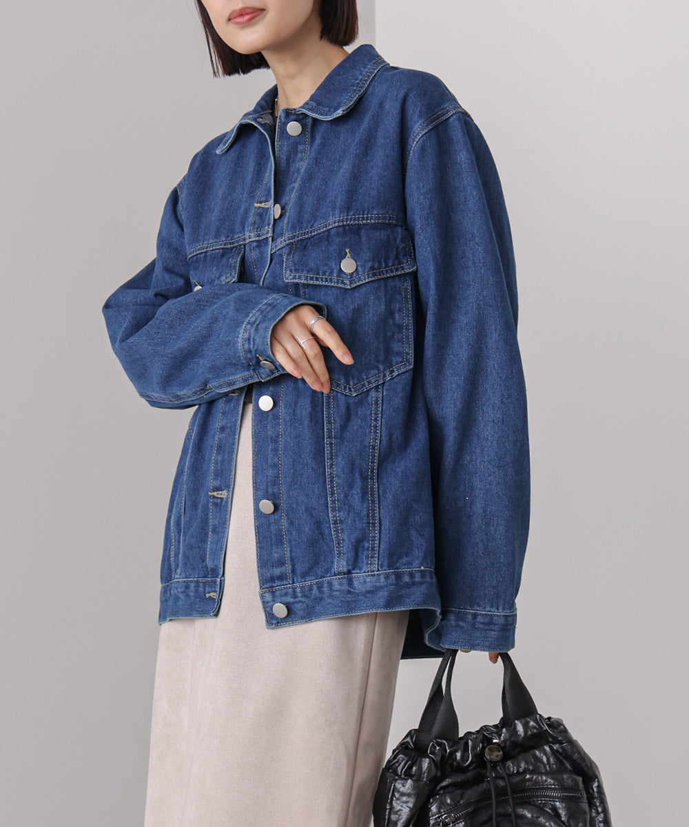ビックポケットデニムシャツ