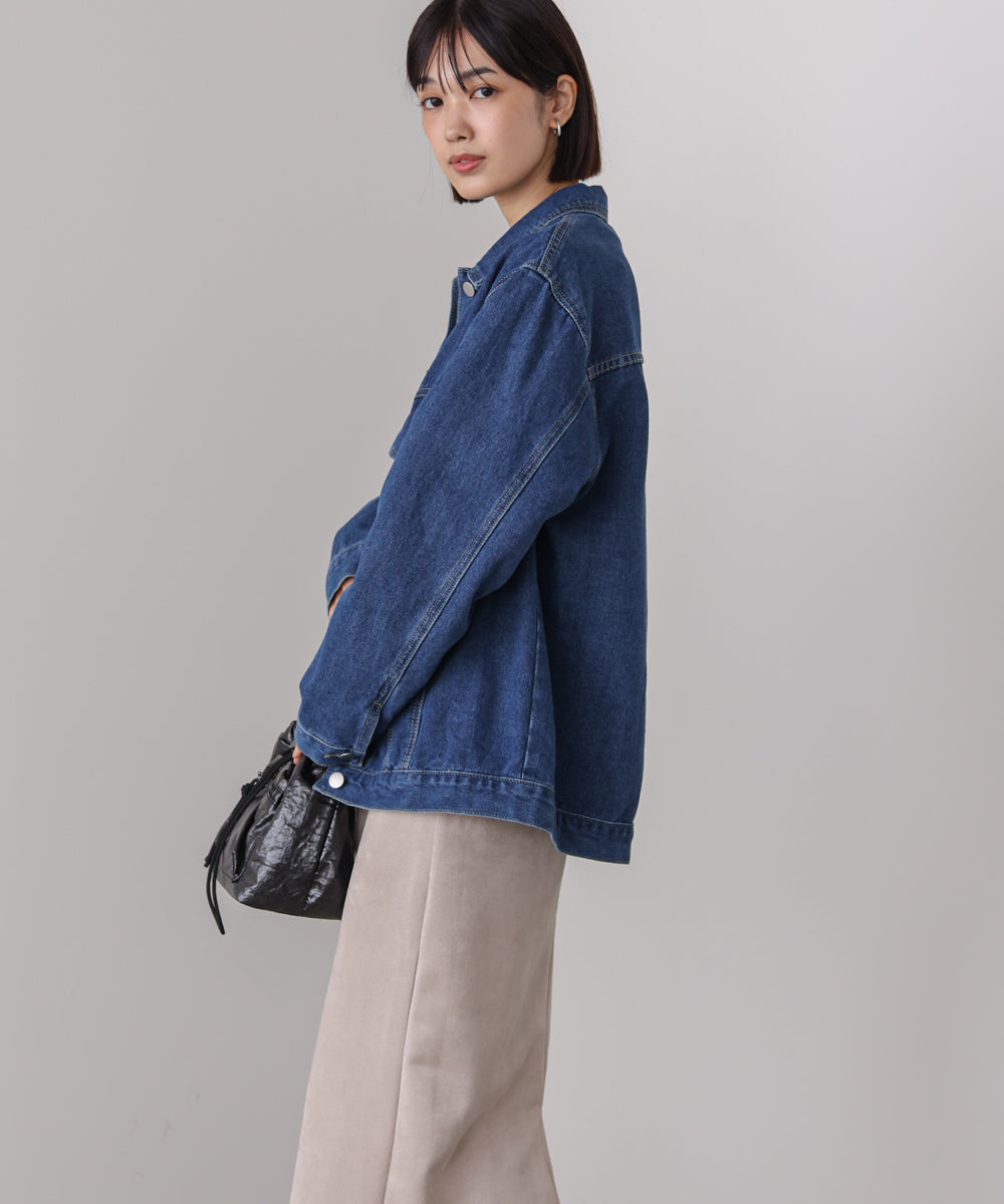 ビックポケットデニムシャツ