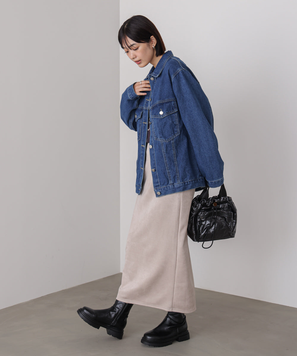 ビックポケットデニムシャツ