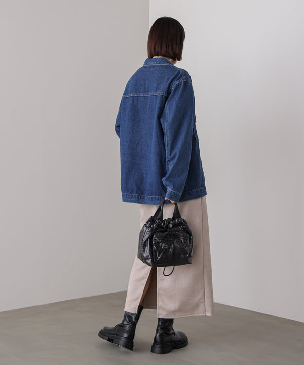 ビックポケットデニムシャツ