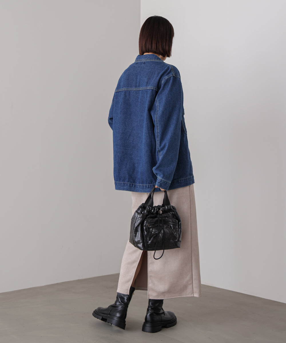 ビックポケットデニムシャツ