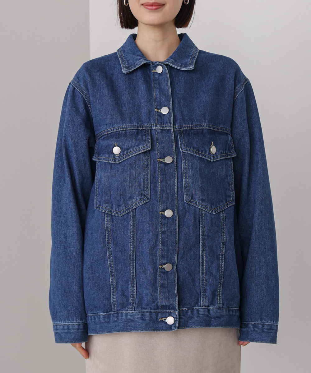 ビックポケットデニムシャツ
