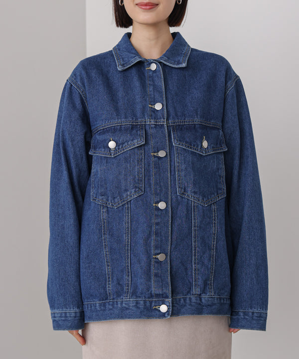 ビックポケットデニムシャツ