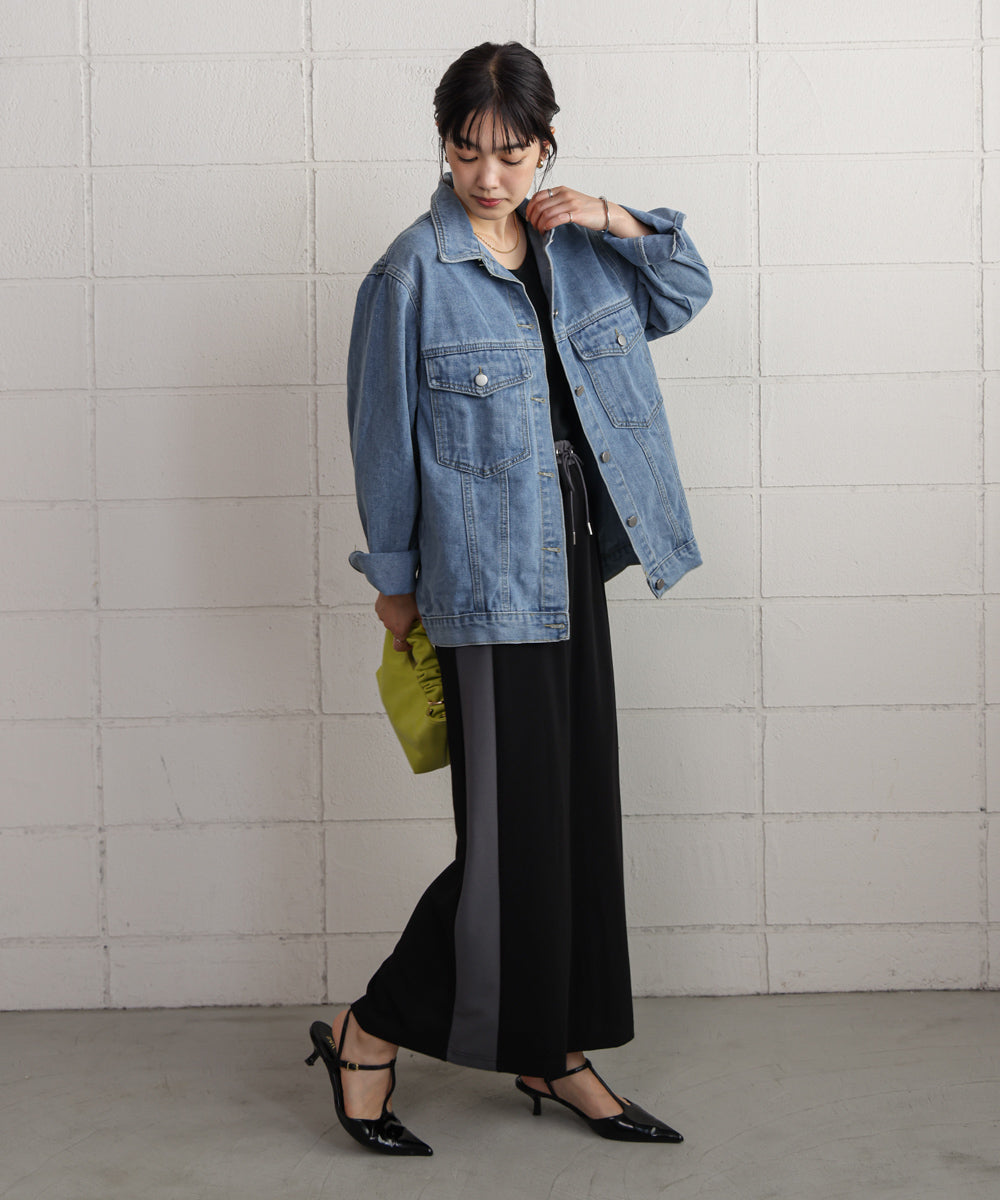 ビックポケットデニムシャツ