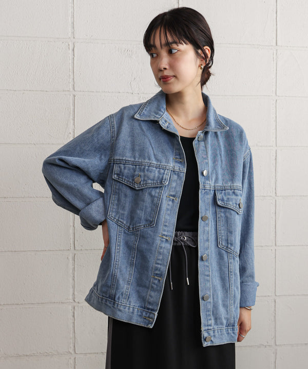 ビックポケットデニムシャツ