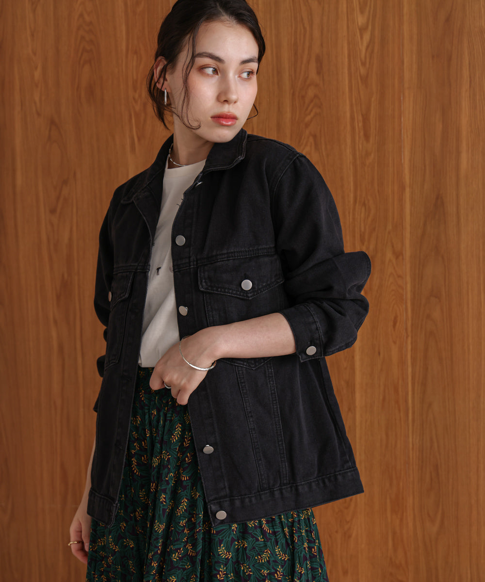 ビックポケットデニムシャツ