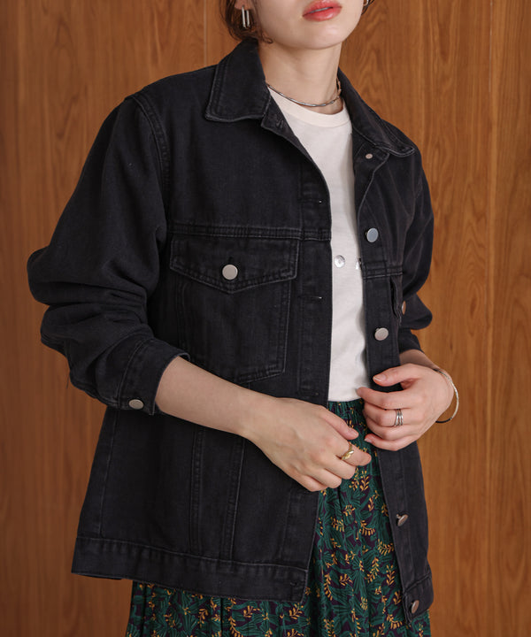 ビックポケットデニムシャツ