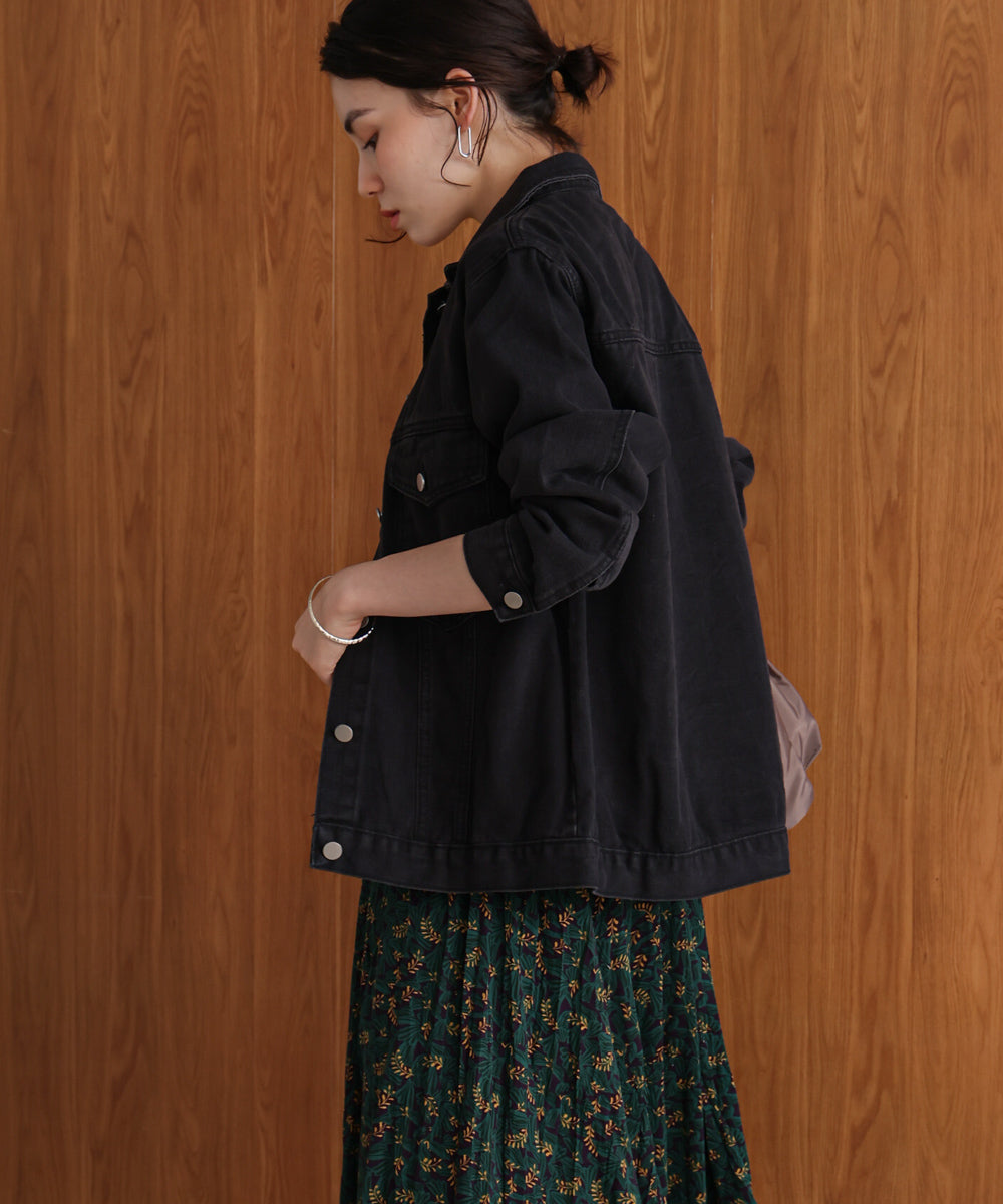 ビックポケットデニムシャツ