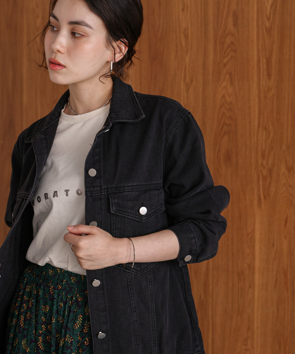 ビックポケットデニムシャツ