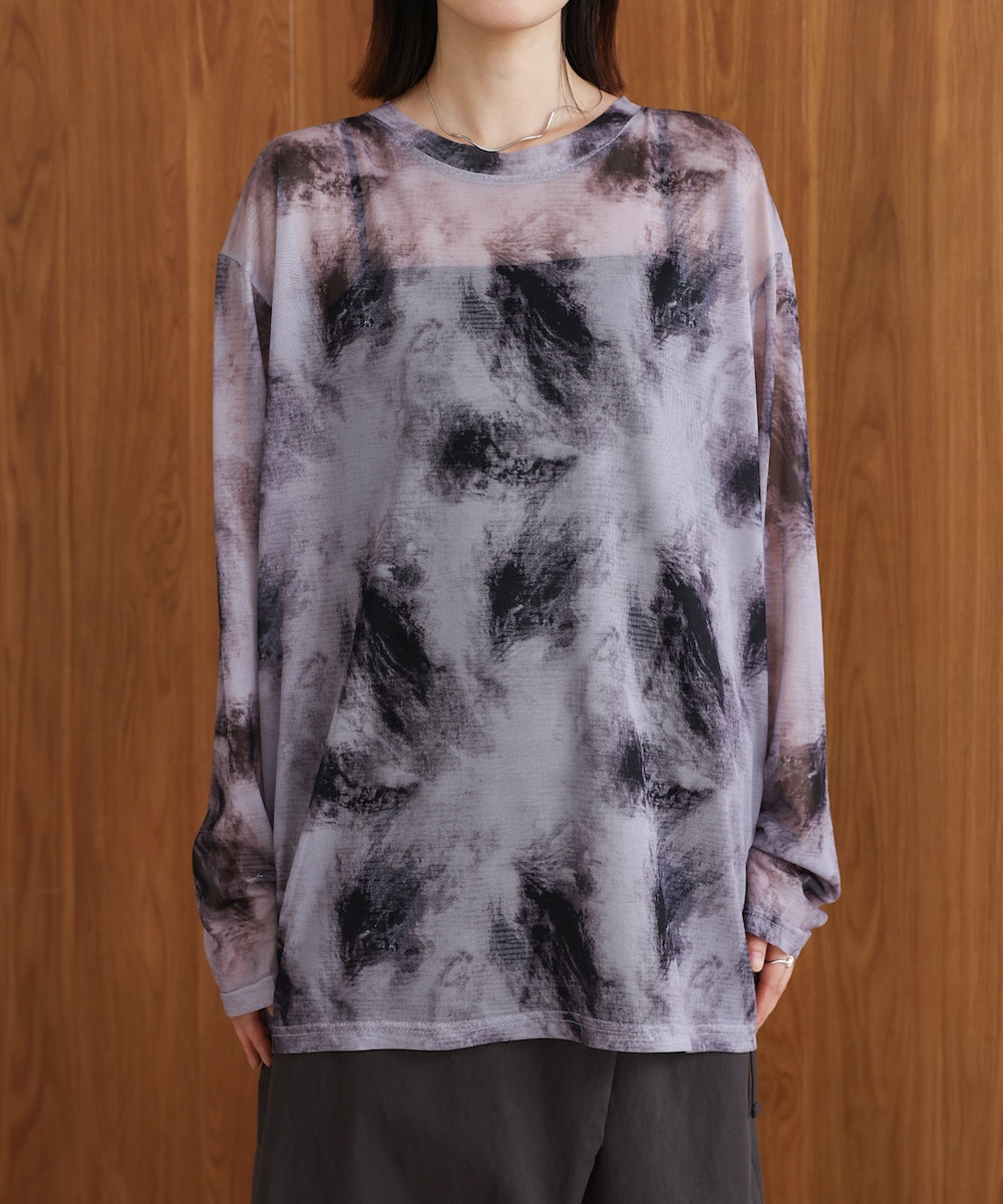 【WEB限定】ニュアンス柄シアーインナー