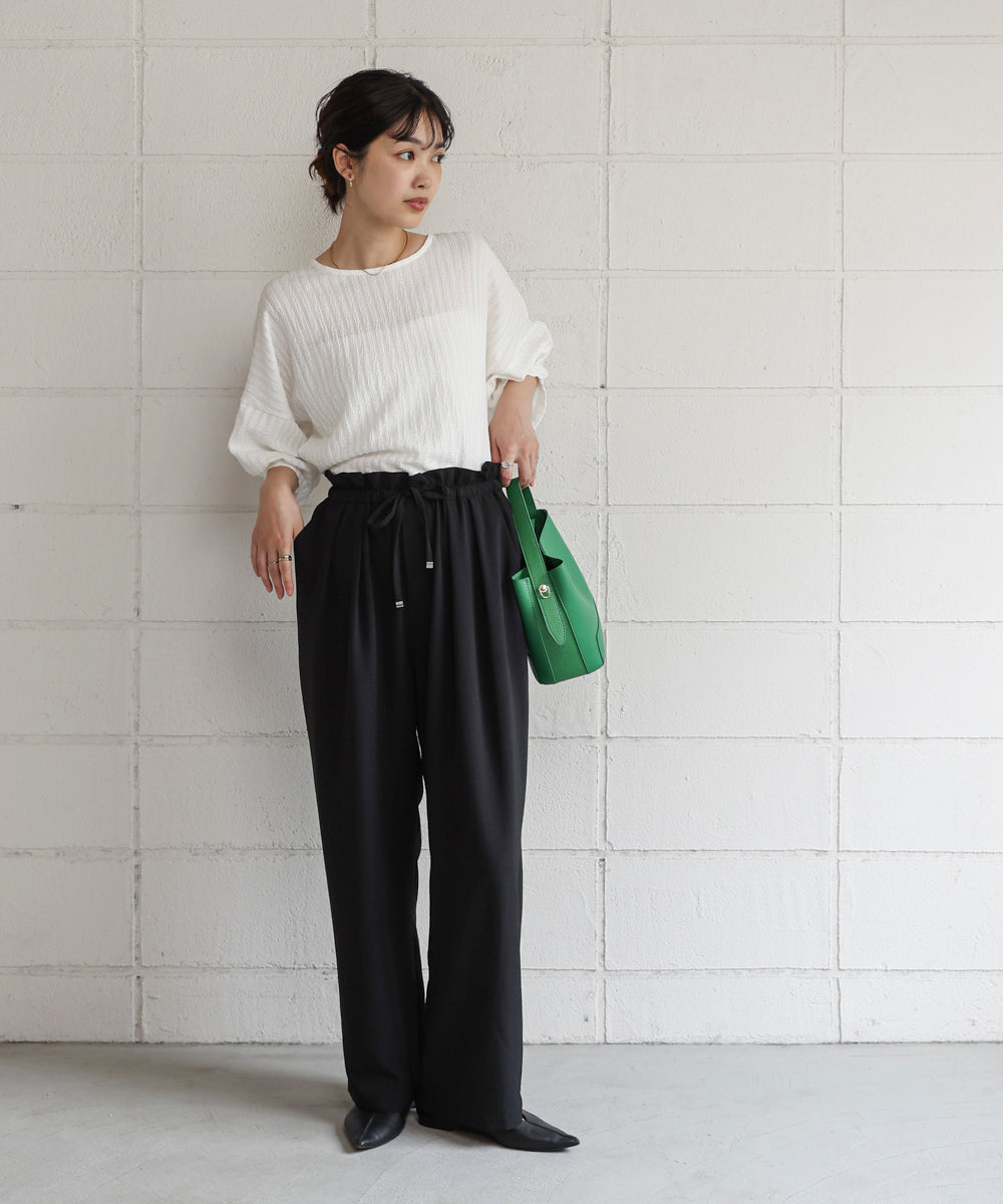 シースルーニットソー